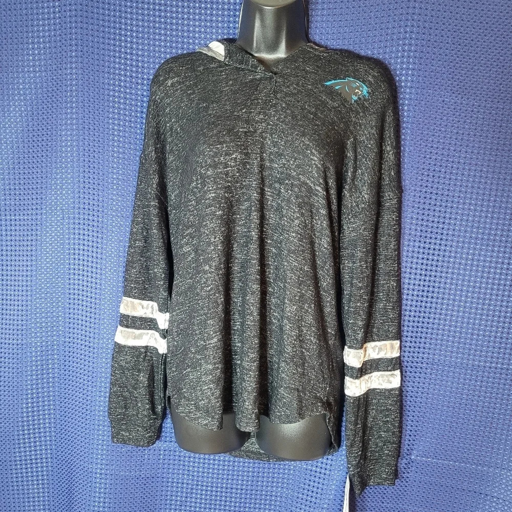 NWT NFL Panthers L Velvet Hoodie